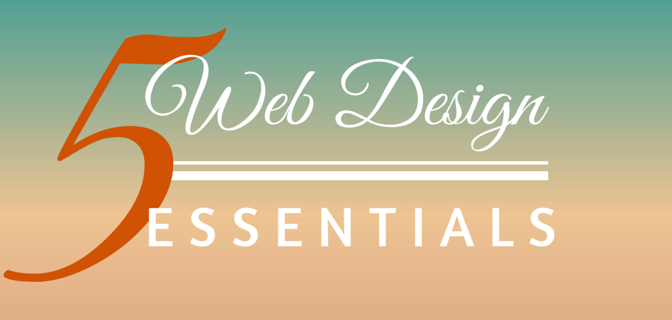 5 web design essentials