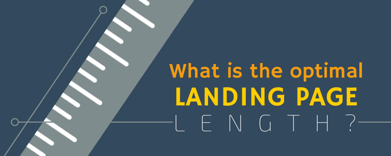 what is the optimal landing page length