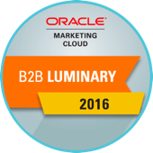 Oracle Marketing Cloud - B2B Luminary 2016 Oracle Marketing Cloud - B2B Luminary 2016