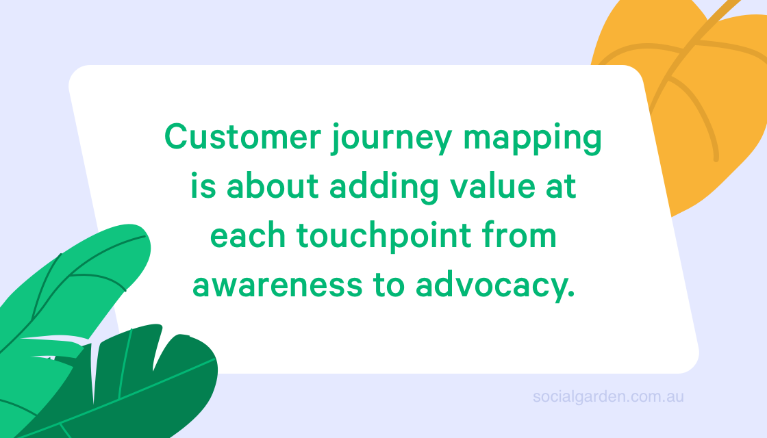 Quote on customer journey mapping