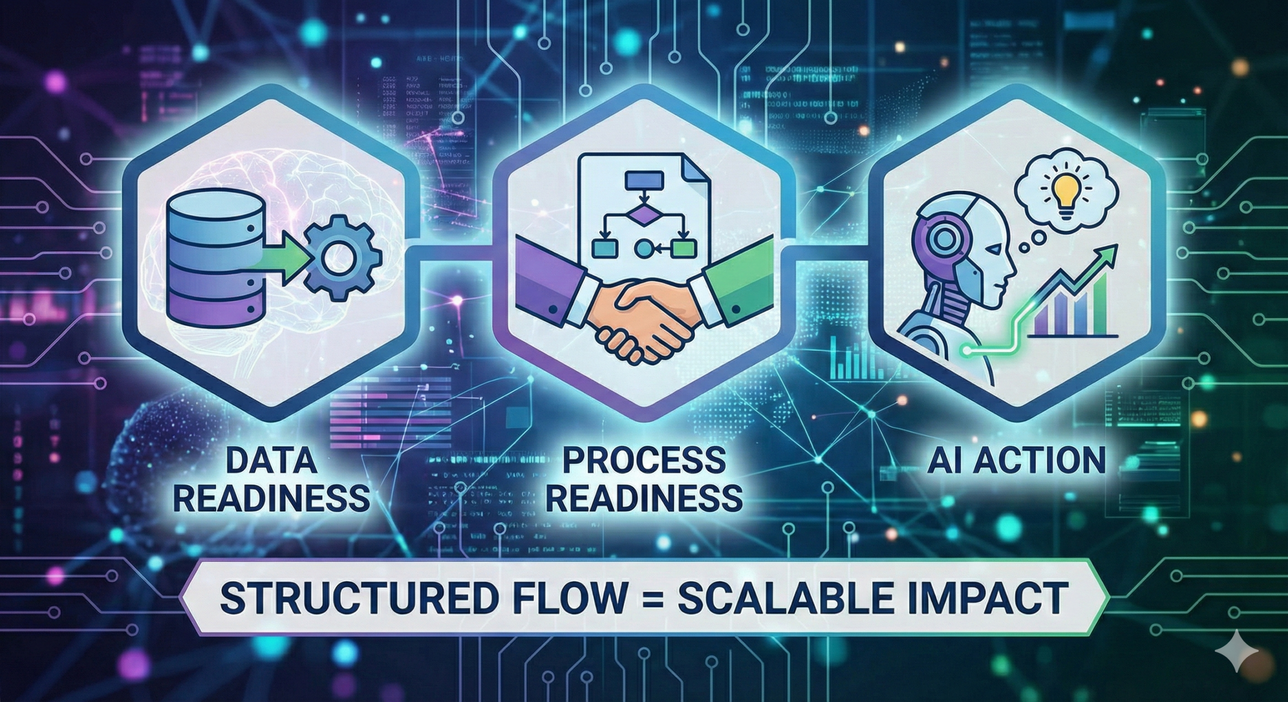 A structured flow leads to scalable impact